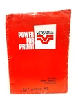 Used Old Stock Versatile / Fleetguard Information Brochures Ref# 1222025-902. Fixed Price $25.00.