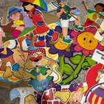 Vintage Trend Enterprises Teacher Bulletin Board Set Multicolor Excellent 1988. Fixed Price $33.99.