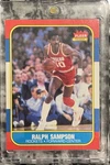 1986-87 Fleer Ralph Sampson #97. Fixed Price $29.99.