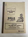 Vintage Golden Heritage Booklet Dolls 1900-1930 Catalog Pages Excellent!!. Fixed Price $27.50.