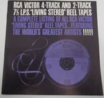 Victor Catalog 4-TRACK 2-TRACK Living Stereo Reel Tapes CAT-8617/261. Fixed Price $11.94.