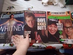 Entertainment Weekly Magazine David Dave Letterman Whitney Houston Wayne's World. Fixed Price $14.99.