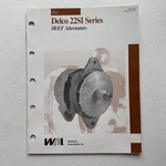 Wai Wetherill Associates 1998 Delco 22SI Series Ir/if Alternators Catalog. Fixed Price $10.44.