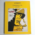 Vintage Sothebys Contemporary Art Catalog New York May 1986 Paperback. Fixed Price $16.99.