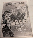 1889-90 Edward B. Grossman & Co. Catalog 40PG Fantastic Graphics Chicago Ill. Fixed Price $199.99.
