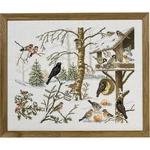 Eva Rosenstand Counted Cross Stitch Kit "eating Birds", 55X45CM, Diy. Fixed Price $92.66.