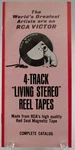 1960'S Worlds Greatest Artists Rca Victor 4-TRACK Stereo Reel Tapes CAT-8820/163. Fixed Price $11.94.