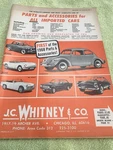 1968 Jc Whitney Auto Car Parts Catalog W/original Order Forms. Fixed Price $29.99.