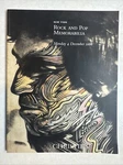Christie's New York, Rock And Pop Memorabilia 2006 Catalog B207. Fixed Price $28.00.