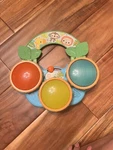Bright Starts Safari Beats Musical Drum Toy With Lights, Infant Toddler. Fixed Price $10.00.