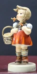 Goebel M.i. Hummel Figurine #96 "little Shopper" TMK5, 4.5 Germany. Fixed Price $16.00.