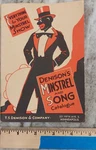T. S. Denison & Company Minstrel Shows Music Song Program Illustrated Catalog. Fixed Price $150.00.