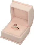 Pink Color Luxury Velvet Ring Gift Box For Proposal, Christmas...comes With A.... Fixed Price $10.80.