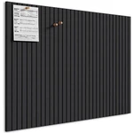 Maxgear Large Cork Boards For Walls 48" 36" Black Felt Bulletin Tiles. Fixed Price $60.18.