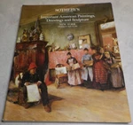 Sothebys Important American Paintings Drawing & Sculpture 5/29/1986 Catalog Book. Fixed Price $16.87.
