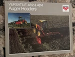 Versatile 4812 4814 Auger Header For 1984 Brochure AMIL26. Fixed Price $19.99.
