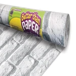 Teacher Created Resources White Brick Better Than Paper Bulletin Board Roll. Fixed Price $44.53.