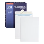 Columbian 9 X 12 Catalog Envelopes, Self Seal Closure, 28 Lb White Wove, For .... Fixed Price $30.34.