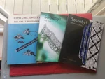 Lot 3 Softcover Sotheby's Fine & Important Jewels, Costume Jewelry. Fixed Price $49.99.