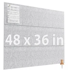 Maxgear Large Cork For Wall 48" 36" Light Gray Bulletin Board, 12 Pack. Fixed Price $24.50.