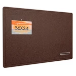 Bulletin Board 36X24 Felt Pin Cork Wall Decor Foldable 3X2 Vision. Fixed Price $57.46.
