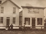 Beer Saloon Cdv - Western Street Scene Ghost Town Antique Bar Photograph. Fixed Price $100.00.