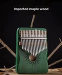 Hluru Kalimba 17/21 Keys Thumb Piano Mbira Finger Beginner Gift. Fixed Price $19.99.