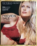 Victoria's Secret Fall Preview Sale 2000 Catalog VOL.1 100 Daniel Pestova Cover. Fixed Price $19.00.