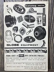 Vintage Globe Equipment Catalog M0741 Price List Paperback Book. Fixed Price $12.59.