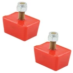 Urethane Rectangle Bump Stop, Pair, Fits Vw Cooled Bug Beetle, Empi 16-5126. Fixed Price $23.95.