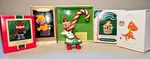 Lot Of 6 Hallmark Christmas Ornaments 70S 80S 2011 Winnie The Pooh, 3 Tub. Fixed Price $18.00.
