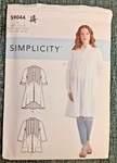 Simplicity Pattern S9044 Misses' Tops With Variations Sewing Project (h). Fixed Price $5.49.