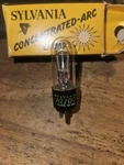 Rare Vintage Nos Sylvania A2/DC Concentrated Arc Lamp Bulb Auto Audio Output. Fixed Price $14.99.
