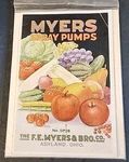 F.e. Myers & Bro Ashland Ohio Spray Pumps Hay Tools Hangers Repair Catalog 1928. Fixed Price $19.99.