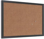 Brands Cork Bulletin Board, 17" X 23", Black Wood Frame. Fixed Price $36.06.