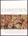 Antique European Tapestries Carpets Textiles - 2003 Christies Collection Catalog. Fixed Price $19.99.