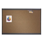 Quartet Prestige Colored Cork Bulletin Board, 36 X 24, Brown Surface, Graphite. Fixed Price $139.10.