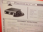 1965 Sears Cb Radio Service Shop Manual Models (chassis 549.65520) & 6553. Fixed Price $21.99.