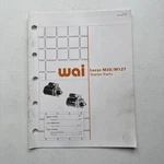 Wai Wetherill Associates 1990 Lucas M50/M127 Starter Parts Catalog. Fixed Price $10.44.