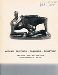 Sothebys - Modern Paintings, Drawings, And Sculpture May 3 1974. Fixed Price $6.98.