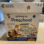 Learning Resources All Ready For Preschool Readiness Kit - 60 Activities Set .... Fixed Price $14.99.