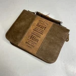 Christian Art Gifts Proverbs 3:5 Faux Leather Bible Cover 7"X10" Brown BBL682. Fixed Price $21.28.