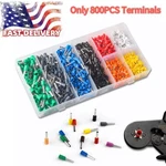 800PCS Connectors Cord Wire Crimp Cable Pin End Bootlace Ferrule Terminals Kit. Fixed Price $14.99.