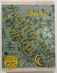 Vintage 1894-95 Montgomery Ward Catalogue Book No. 56 Reproduction 1970. Fixed Price $14.99.
