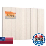Lightomorrow Bulletin Board 36X24 Felt Pin Wall Decor Foldable Cork Altern. Fixed Price $53.63.