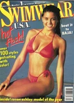 Swimwear Magazine April 1990 Venus Catalog Susan Ashley. Fixed Price $39.99.