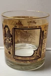 Montgomery Ward Golden Jubilee 1872-1922 Catalog Drinking Glass With Window. Fixed Price $8.99.