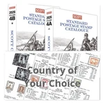 Country Pages From 2026 Scott Standard Postage Stamp Catalog 4A-4B Free Us Ship. Fixed Price $25.20.