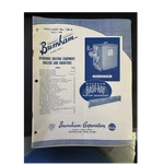 Burnham Hydronic Heating Boilers & Radiators Price Sheet 138-A 1966 Booklet. Fixed Price $40.00.