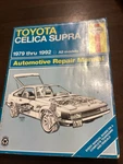 Haynes 92025 (1139) Automotive Repair Manual 1979 Thru 1992 Celica Supra. Fixed Price $15.00.